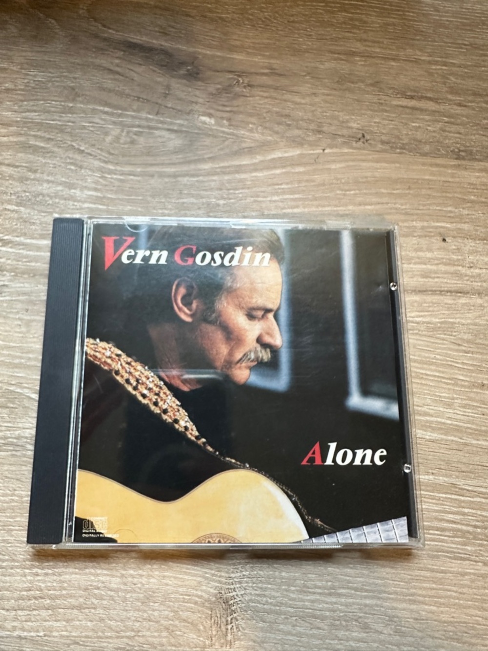 Vern Gosdin - Alone CD (Black, Beige)